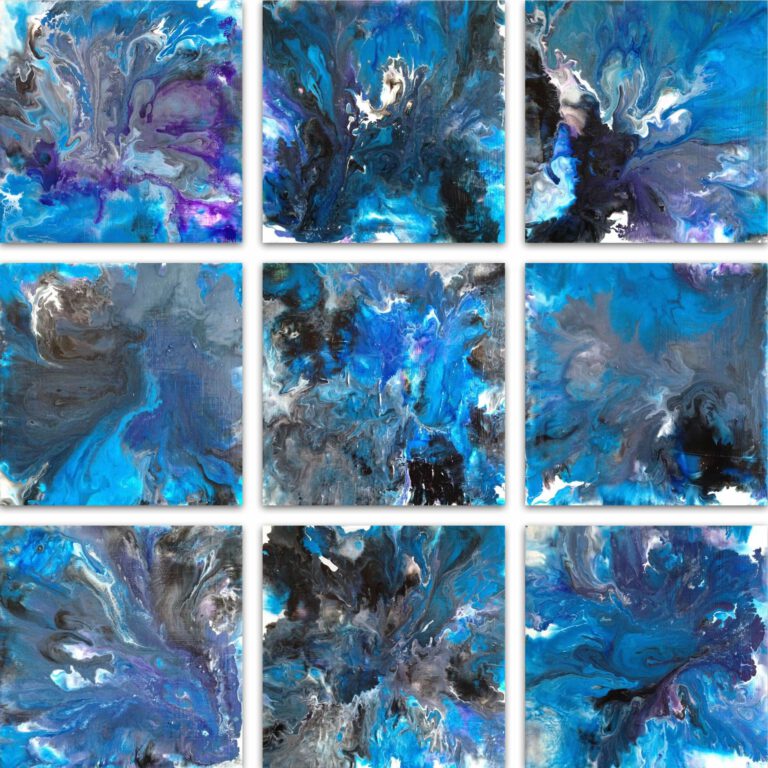 Set aus 9 Bildern | je 20cm x 20cm